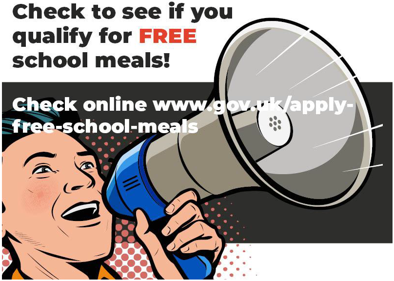 Check to see if you qualify for free school meals.  Check online www.gov.uk/apply-free-school-meals